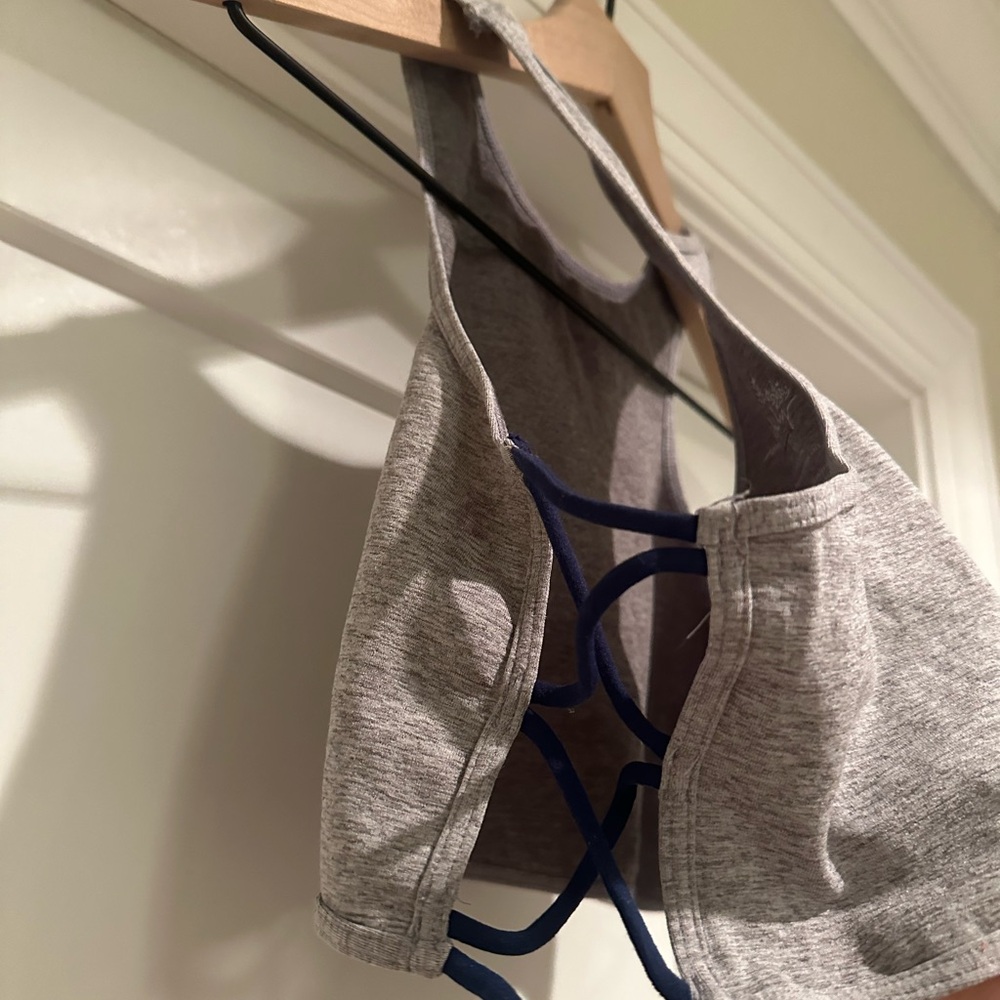 Intimately Free People Gray Bra Top Relaxed Fit Sleeveless - Picture 4 of 5